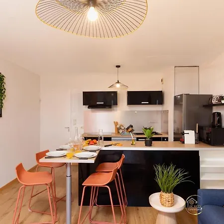 L'ecrin Carcassonnais- Parking Gratuit- Terrasse Appartement Carcassonne