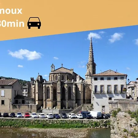 L'ecrin Carcassonnais- Parking Gratuit- Terrasse Appartement *