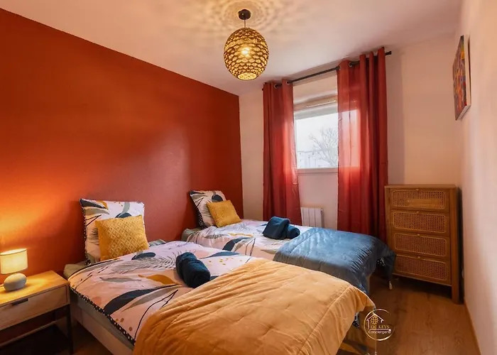 L'écrin Carcassonnais- Parking Gratuit- Terrasse Carcasona