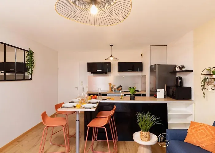 L'écrin Carcassonnais- Parking Gratuit- Terrasse Apartamento Carcasona