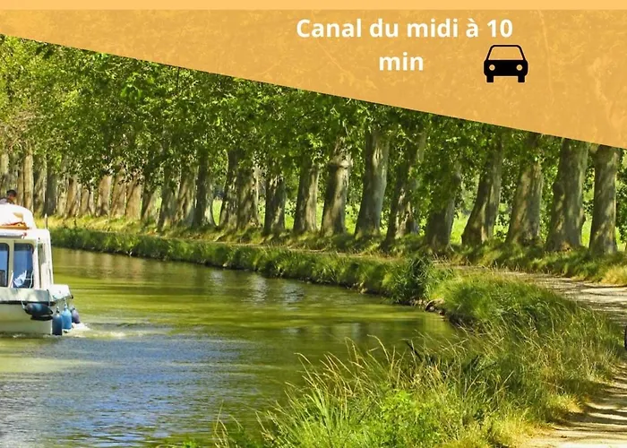 L'écrin Carcassonnais- Parking Gratuit- Terrasse Apartamento